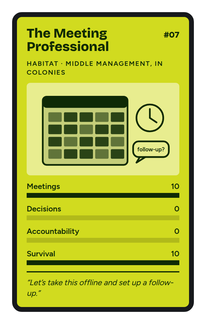 Card 07 - The Meeting Professional